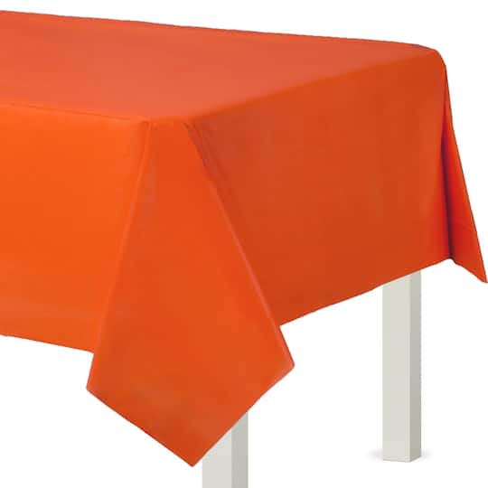 108&#x22; Flannel-Backed Vinyl Table Cover